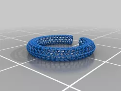 Web Bangles Free 3D print model