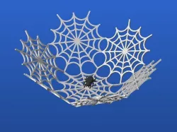 Web Candy bowl Free 3D print model