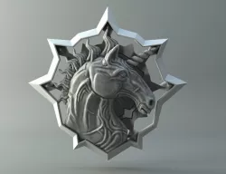 Witcher unicorn Free 3D print model