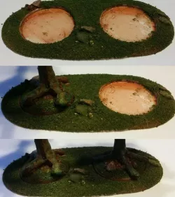 Wood bases Free 3D print model