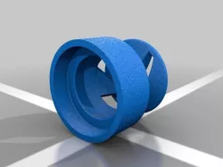 Xbox JoystickExtender Concave Free 3D print model