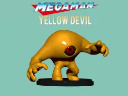 yellow devil Free 3D print model