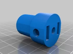Z-Axis Connector for ACME Threaded rod Free 3D print model