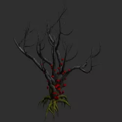 12 Stylized Trees in 4 Texture Options Free 3D model