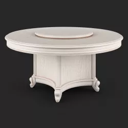 2500300 230 Carpenter Round dining table D1600x770  3D model