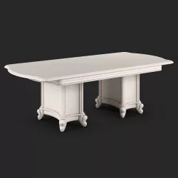 2500400 230 Carpenter Extensible dining table 2000x1150x760  3D model