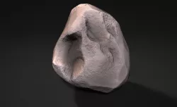 2600 Lowpoly Rock Free low-poly  3D model