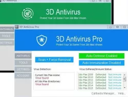 3D Antivirus Free 3D model