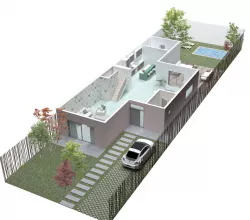 3D Floor Plan  Free 3D model