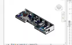 3D interior apartment revit model 3D model