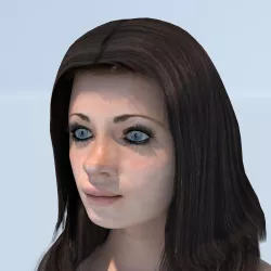 A Nude Young Teenage Venazti Free 3D model
