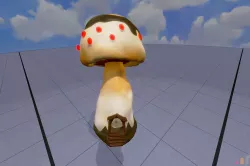 A quaint little Mushroom house Free 3D model