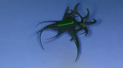 Alien Attack Fighter Free 3D model