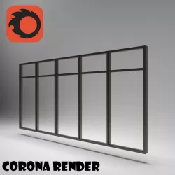  aluminum stained glass Free 3D model