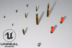 Ammo pack Free low-poly  3D model