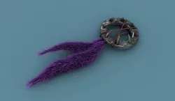 Amulet Fantasy 3D model