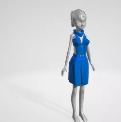 anime Free 3D model