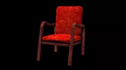 Armchair Free low-poly  3D model