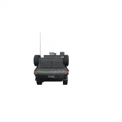 Armoured Car game-ready model Low-poly 3D model Free low-poly  3D model