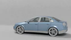 Audi A4 Free 3D model