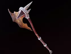 Axe battle warrior 3D model