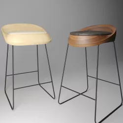 Bar chairs by Montly Free 3D model