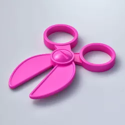 Barbie Scissors Free 3D model