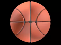 Basketball ball Free 3D model