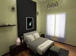 bed room Free 3D model