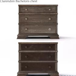 Bernhardt Clarendon Bachelors Chest 3D model