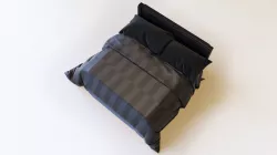 Black Bed Free 3D model