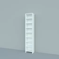 Bookcase Free 3D model