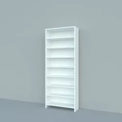 Bookcase Free 3D model