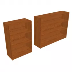 Bookcase Low-poly  3D model