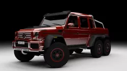 Brabus G63 6x6 2013 Free 3D model