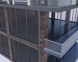 Building composite Free 3D model