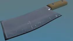  Butcher knife Free 3D model