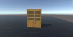Cabinet Gameready free Free low-poly  3D model