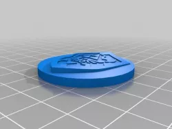 Cap Flat Zelda Hyrule Shield for Paper Towel Roll Holder
