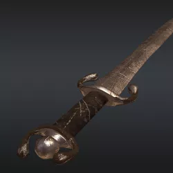 Celt Sword Free low-poly  3D model