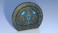Chamber Outside Door Free 3D model