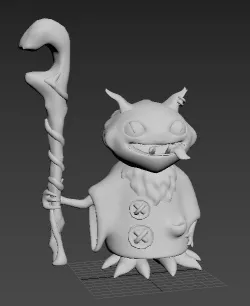  Character  Quiche Free 3D model