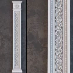 CLASSIC DECORATION column  Free 3D model