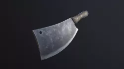 Cleaver - Butchers Best Friend Free low-poly  3D model