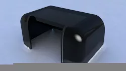 Computer Desk Free 3D model