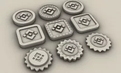 Cryptocurrency badge models - Bitcoin Ethereum and more Free 3D model