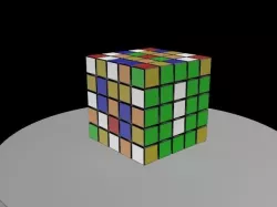 Cubo Rubik 5X5 Free 3D model