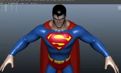DC Model Superman 3D model