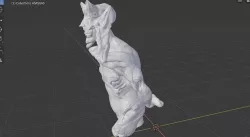 Devil and Body Free 3D model