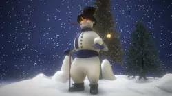 Devil Snowman Free low-poly  3D model